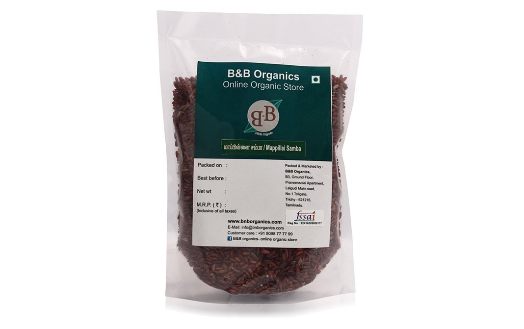 B&B Organics Mappillai Samba    Pack  10 kilogram